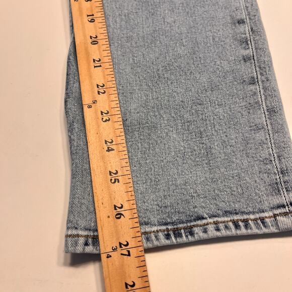 Abercrombie & Fitch Curve Love Ultra High Rise Ankle Straight Jean Size 27 - Picture 8 of 8